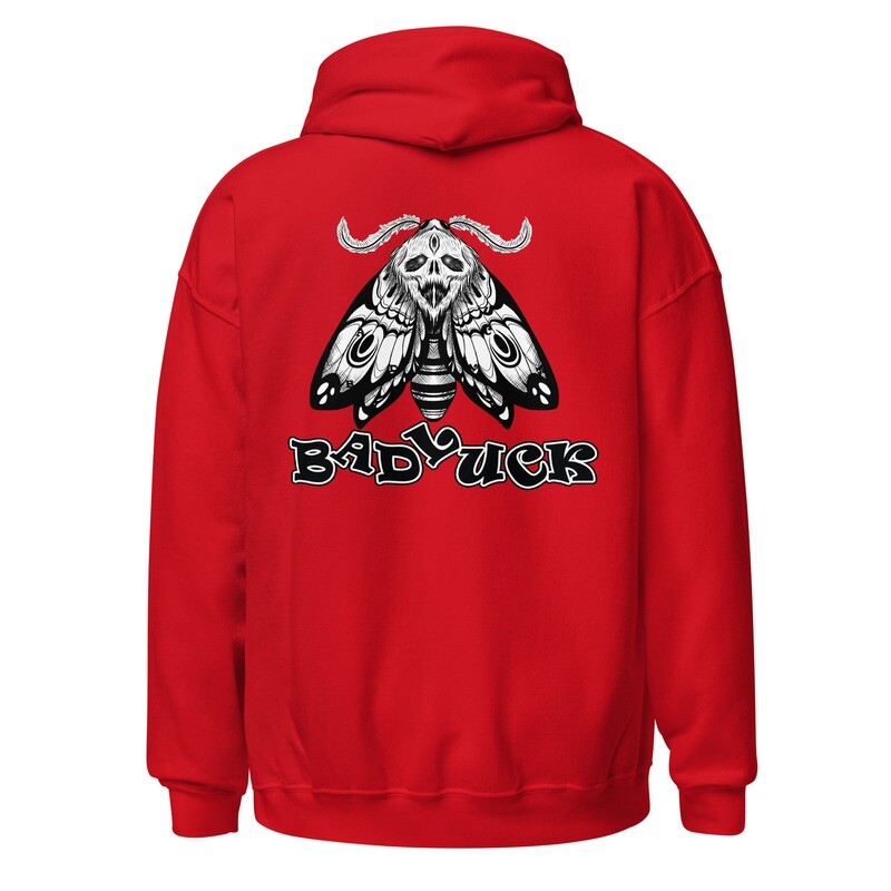 Bad Luck Death Moth Youth Size Hoodie