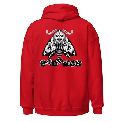 Bad Luck Death Moth Youth Size Hoodie