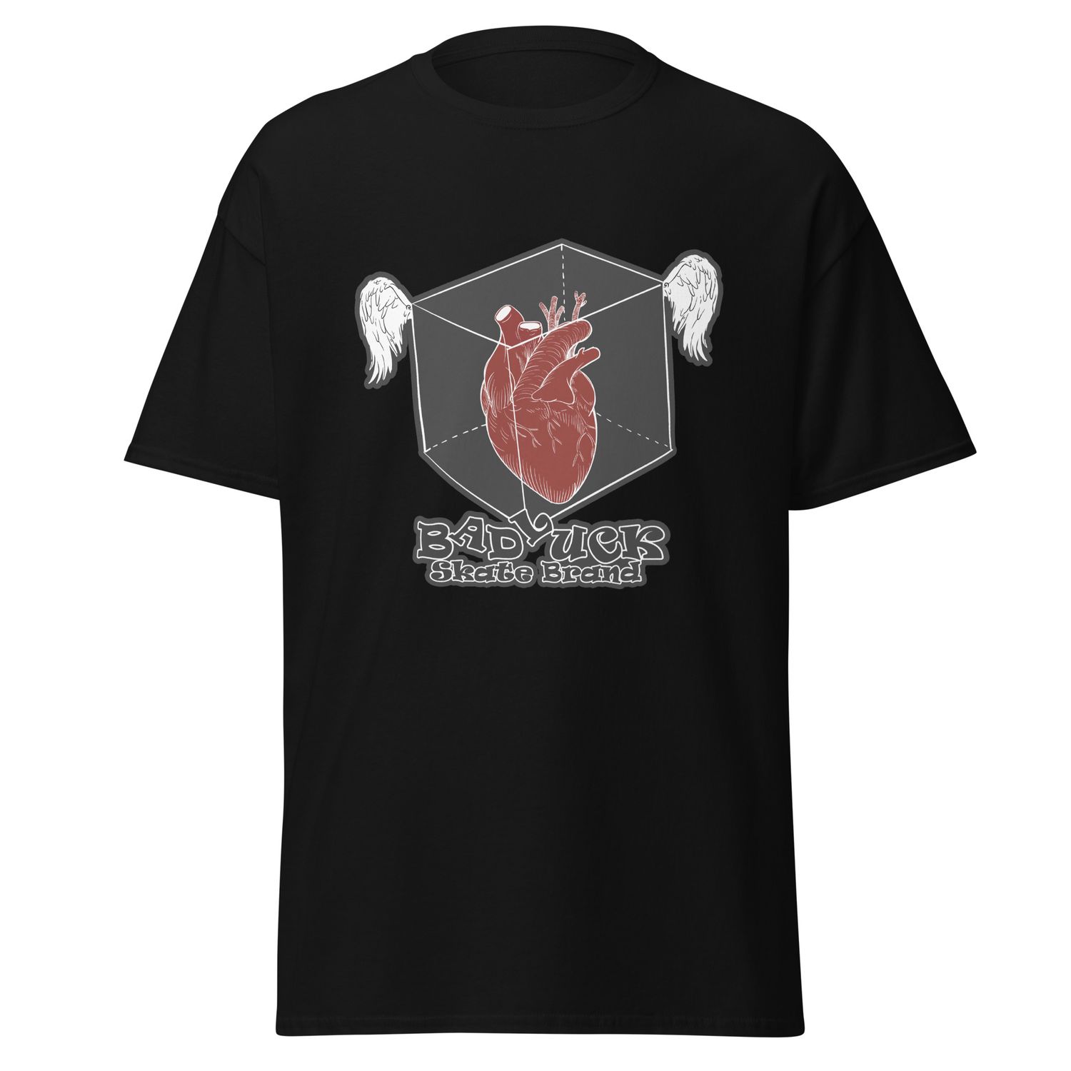 Bad Luck Boxed Heart T-Shirt