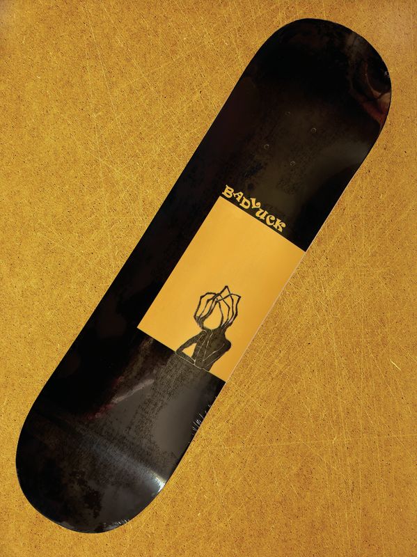 Bad Luck &quot;Contemplate&quot; Skateboard Deck