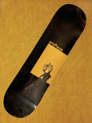 Bad Luck &quot;Contemplate&quot; Skateboard Deck