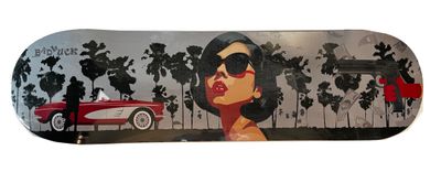 Bad Luck &quot;Lady L&quot; Skateboard Deck