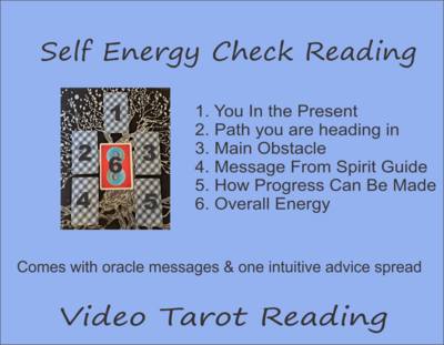 Energy Check In Video Tarot Card Reading