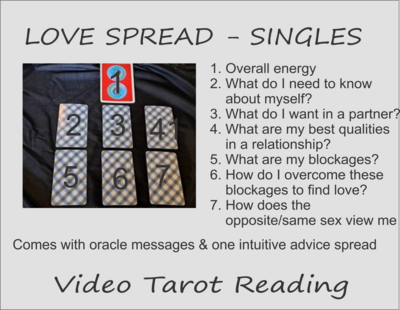 Love (Singles) Video Tarot Card Reading