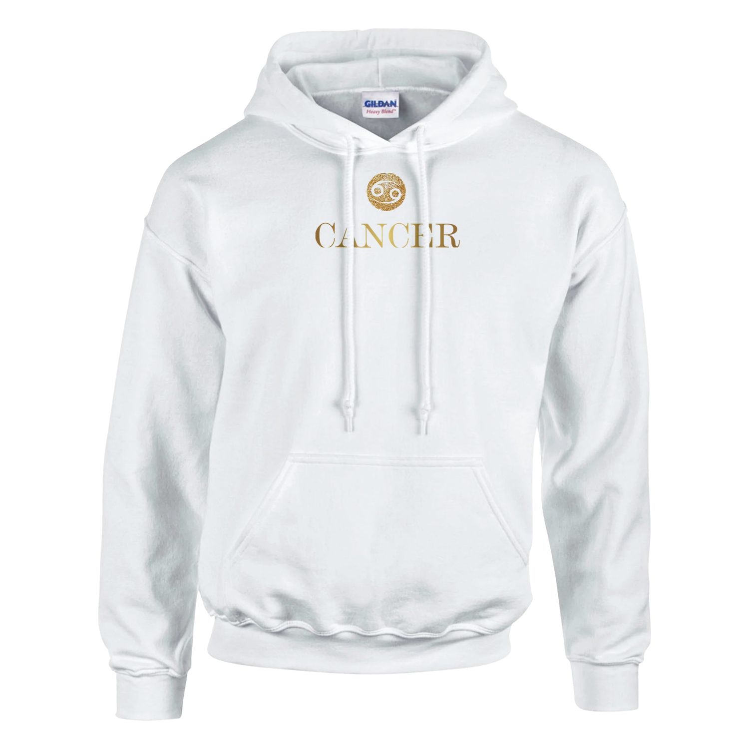 Cancer Gold Design Classic Hoodie