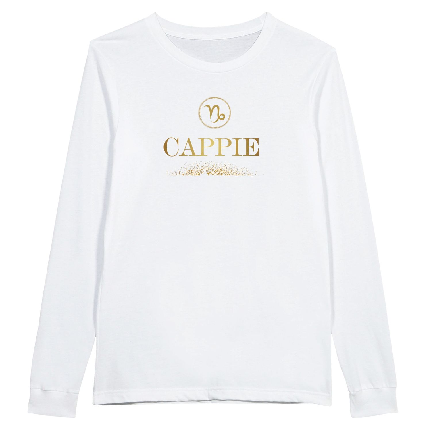Cappie Glitter Design Classic Long Sleeve Shirt