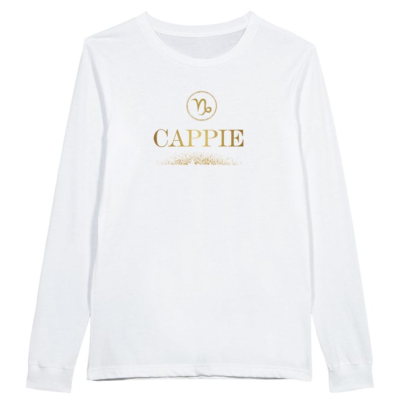Cappie Glitter Design Classic Long Sleeve Shirt