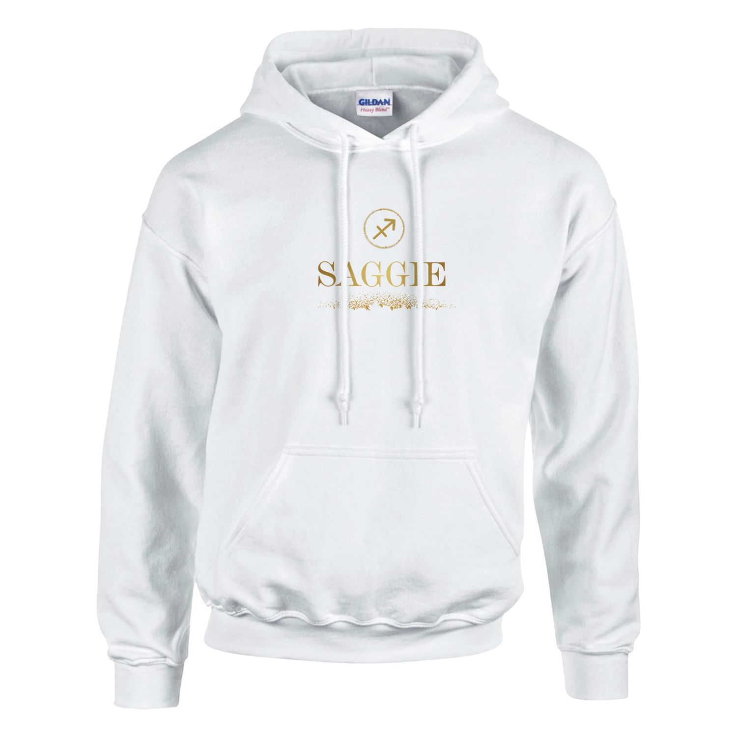 Saggie Glitter Design Classic Hoodie