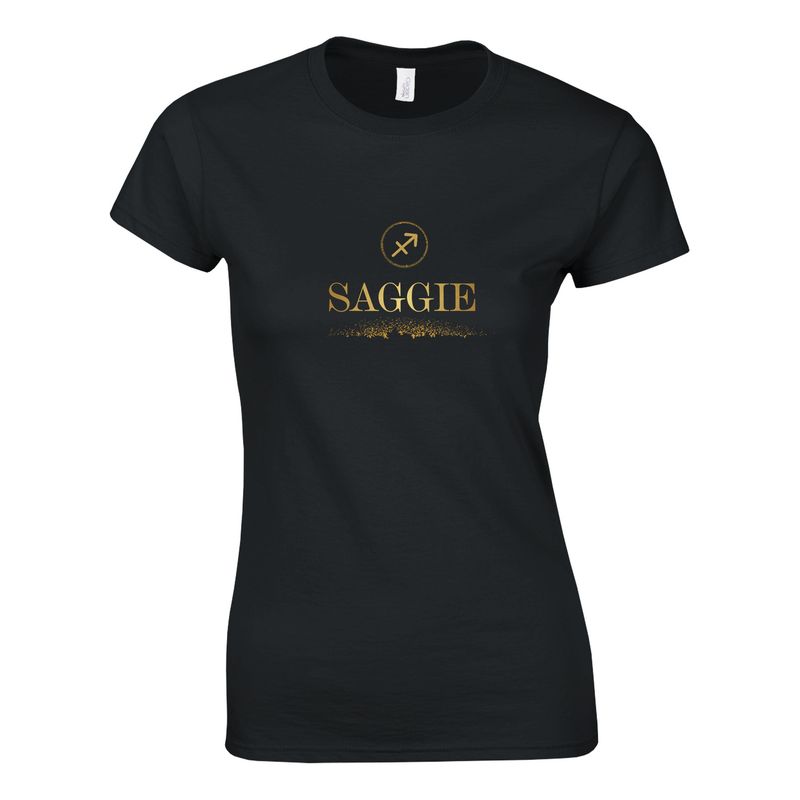 Saggie Glitter Design Classic Shirt