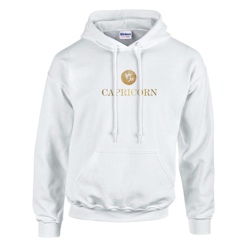 Capricorn Gold Design Classic Hoodie