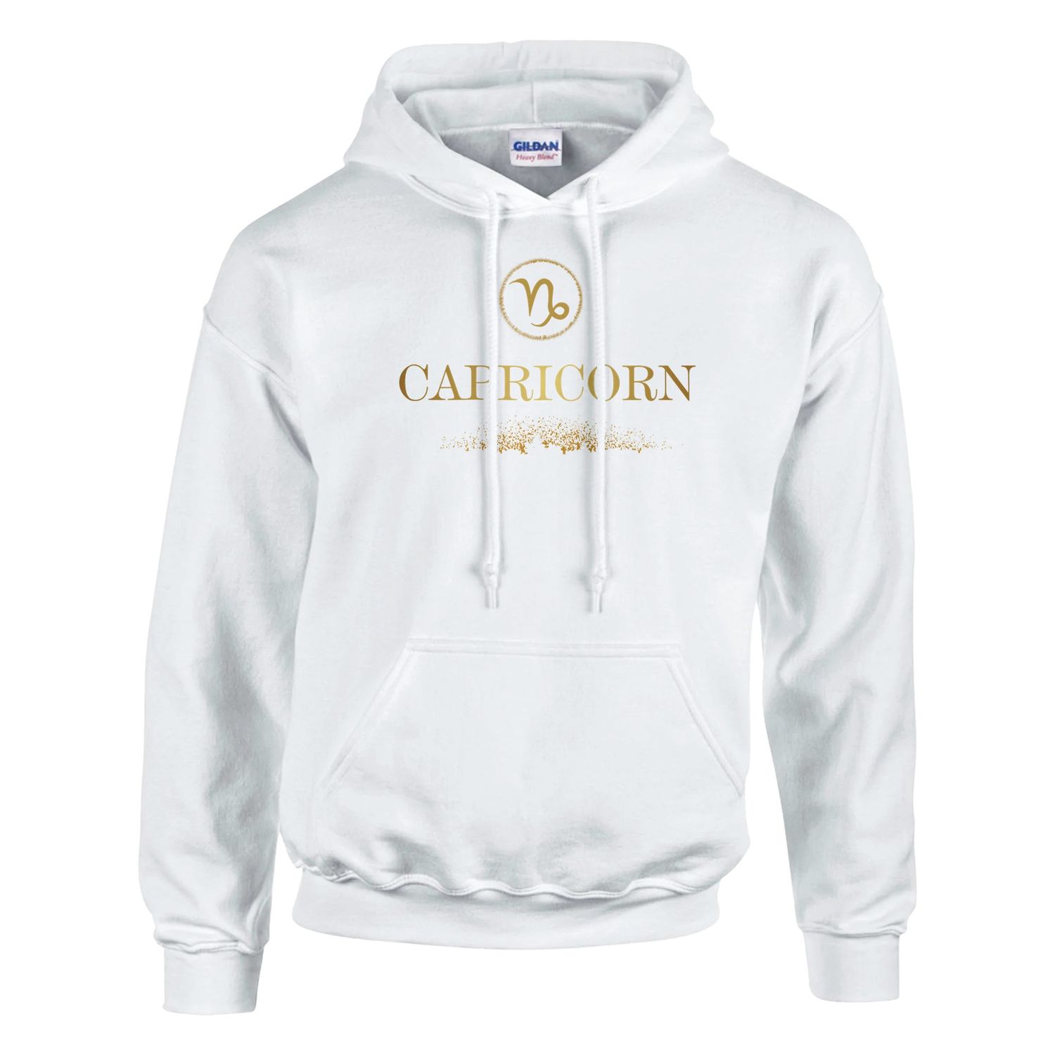 Capricorn Glitter Design Classic Hoodie