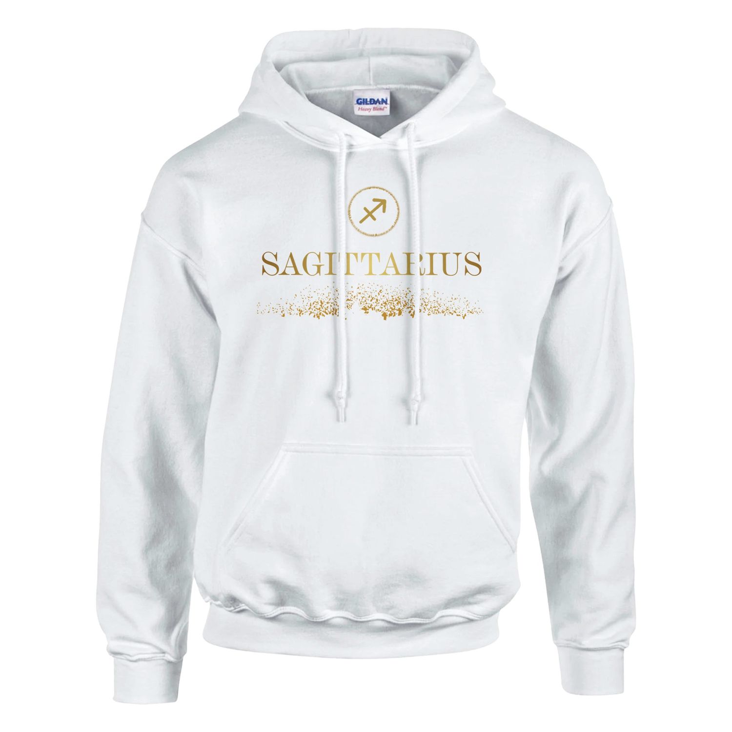Sagittarius Glitter Design Classic Hoodie