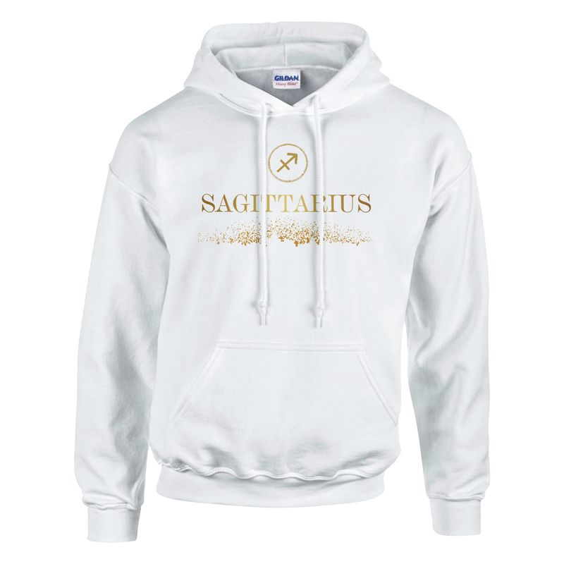 Sagittarius Glitter Design Classic Hoodie