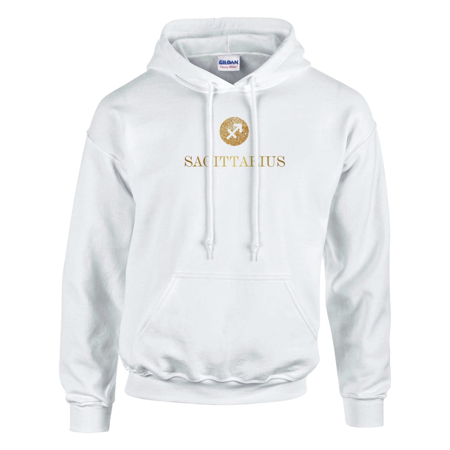 Sagittarius Gold Design Classic Hoodie