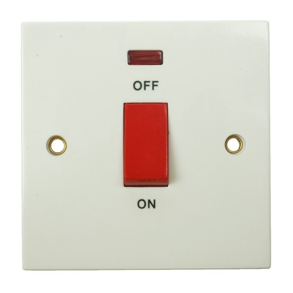 Pilot Light Switch 45AMP (3x3)