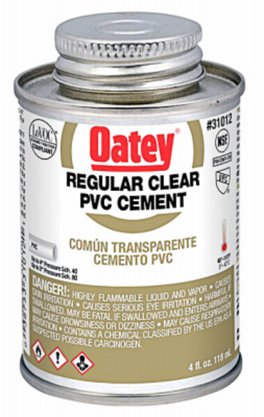 Regular Clear PVC Cement