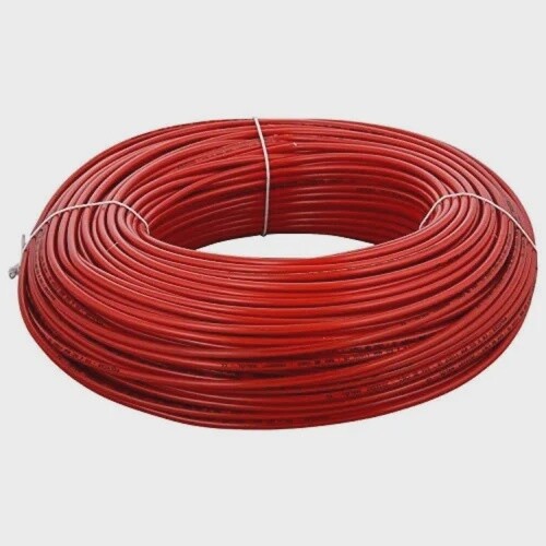 10mm Single Wire (roll), Colour: red