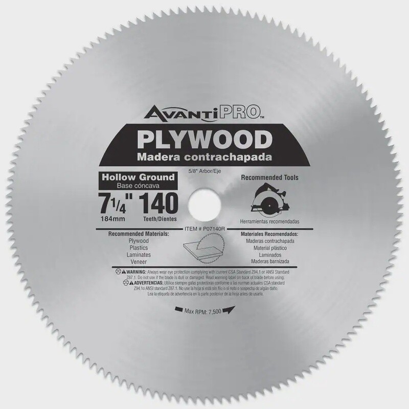7 1/4 Plywood Blade