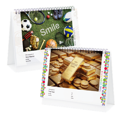 2026年 DSA06H 橫身A5座枱月曆