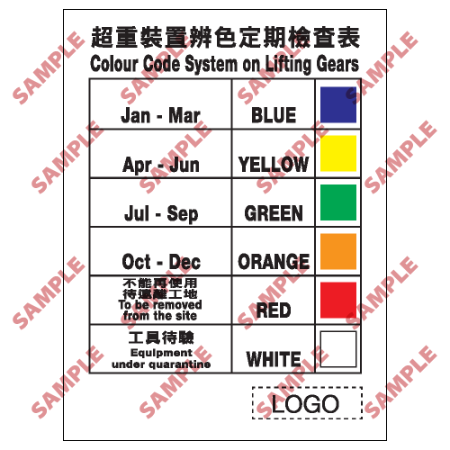 S016 - 安全條件類安全標誌