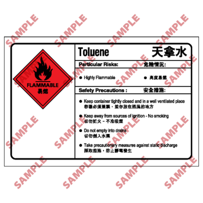 CL05 - 化學類安全標誌