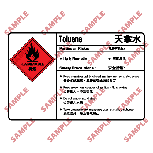 CL05 - 化學類安全標誌