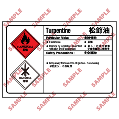 CL20 - 化學類安全標誌