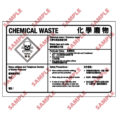 CL25 - 化學類安全標誌