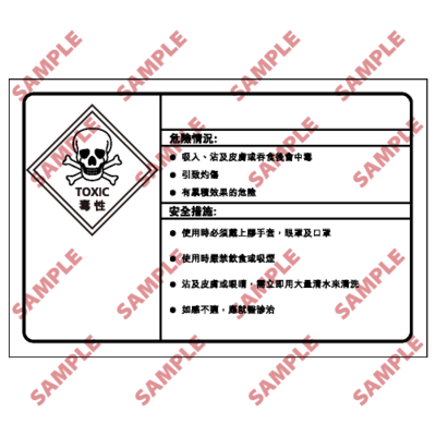 CL32 - 化學類安全標誌
