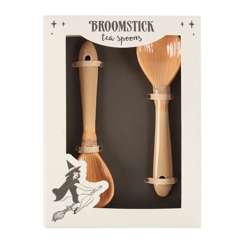 Broom Stick Spoon Set