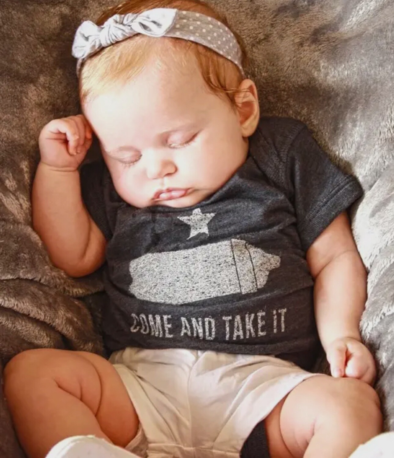 Come &amp; Take It Onesie