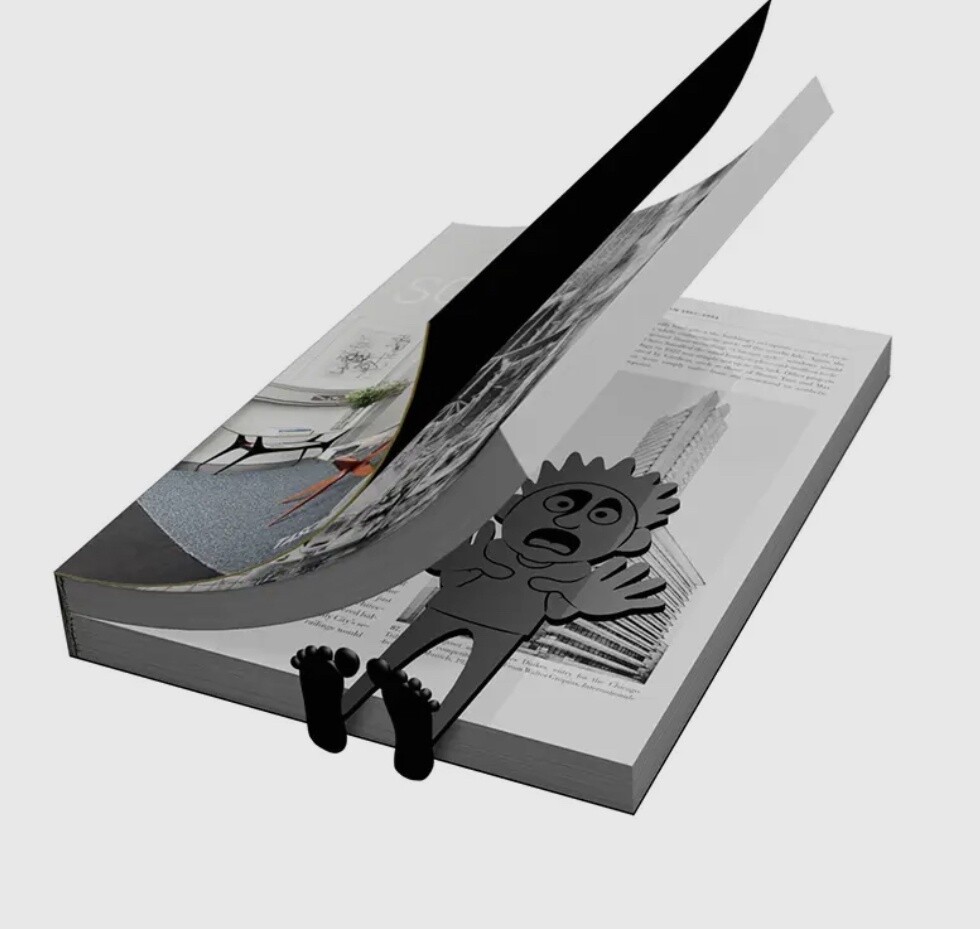 Flat Man Bookmark