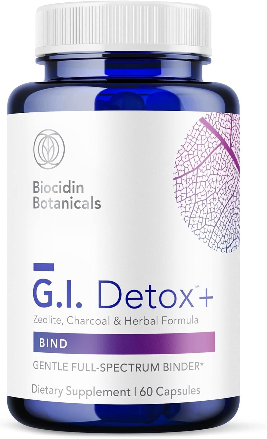 G.I. Detox + [Biocidin Botanicals] 60 capsules
