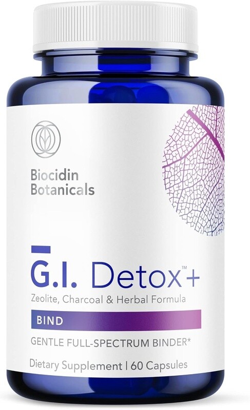 G.I. Detox + [Biocidin Botanicals] 60 capsules