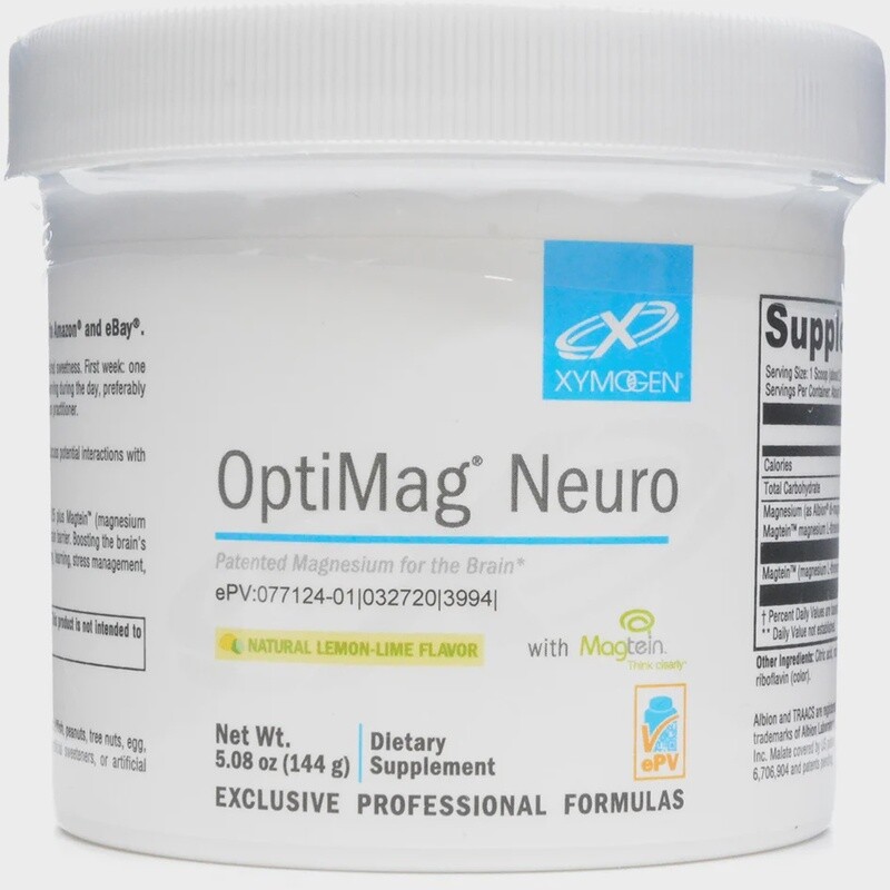 Xymogen OptiMag Neuro Lemon-Lime 60 Servings