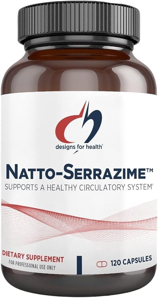 Designs for Health Natto-Serrazime 120 caps