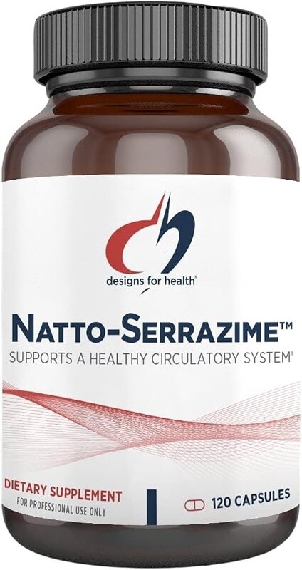 Natto-Serrazime [Designs for Health] 120 capsules