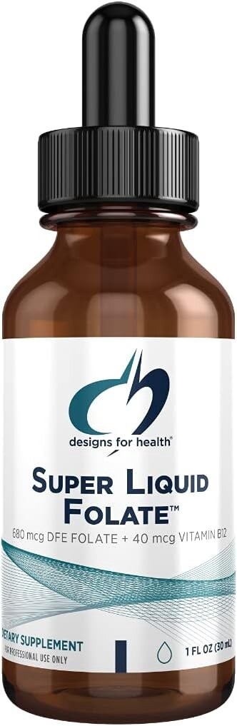 Designs for Health Super Liquid Folate 1 fl. oz.