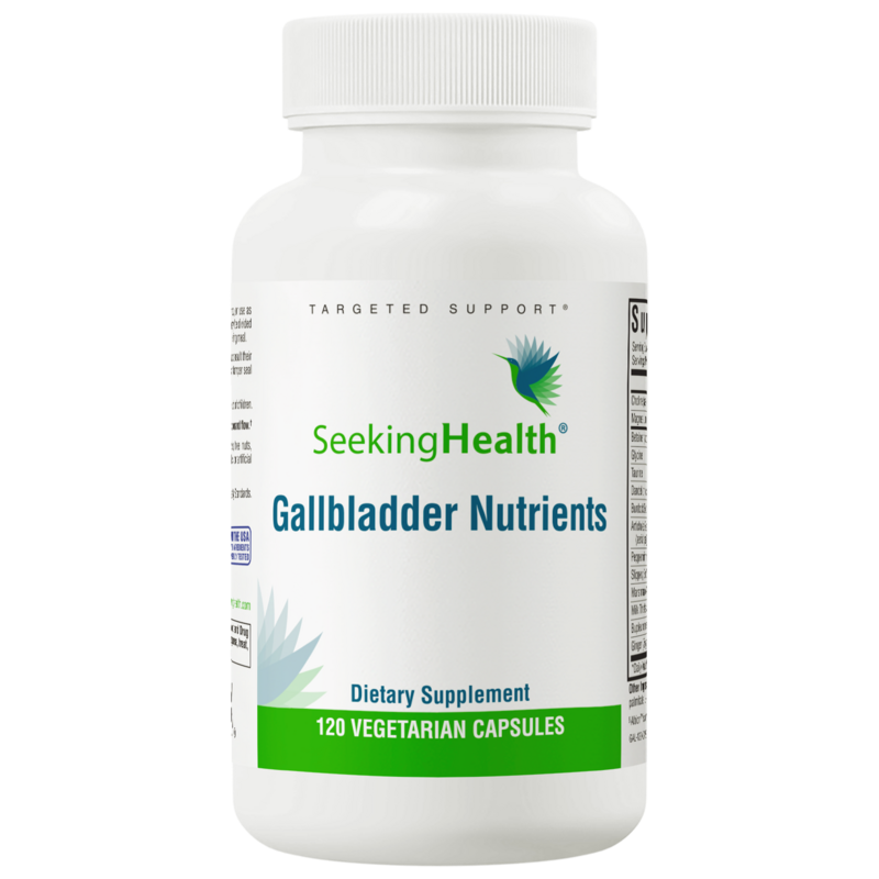 Seeking Health Gallbladder Nutrients 120 caps