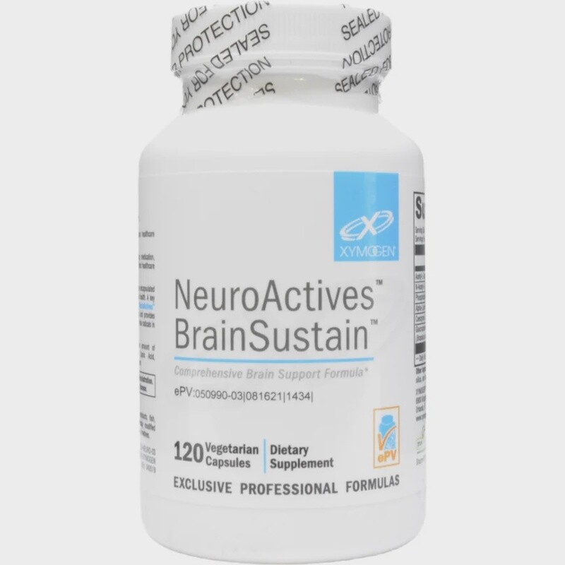 Xymogen NeuroActives Brain Sustain 120c DISCONTINUING