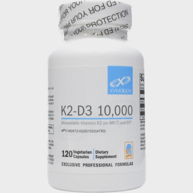 Xymogen K2 D3 10,000 120 count
