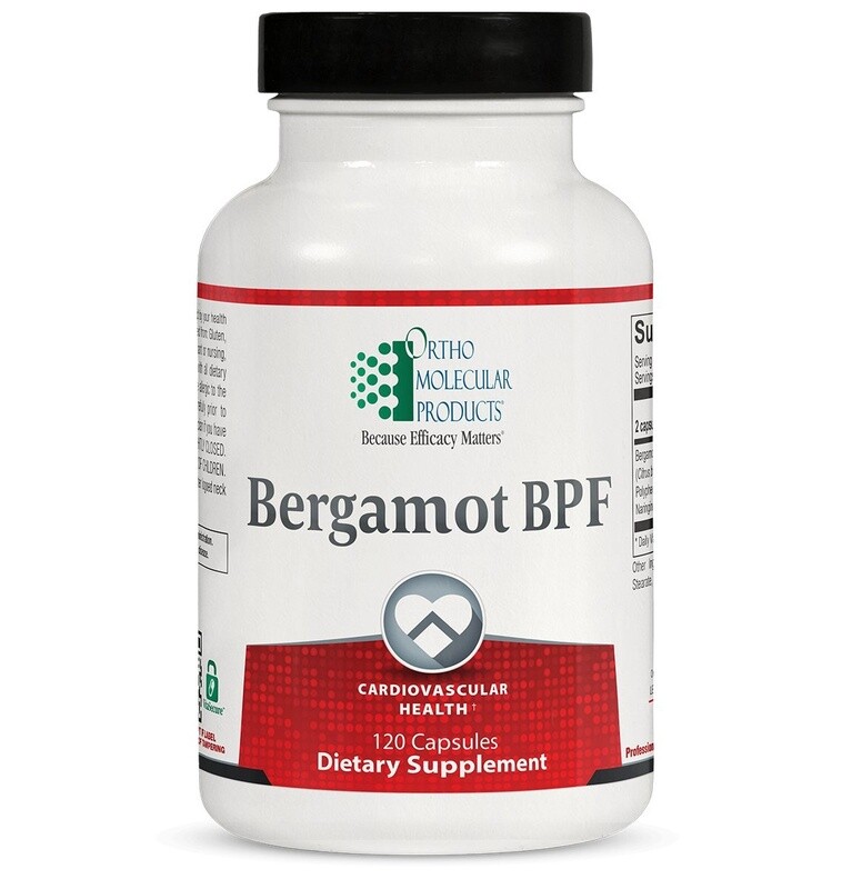Ortho Molecular Products Bergamot BPF 120 count