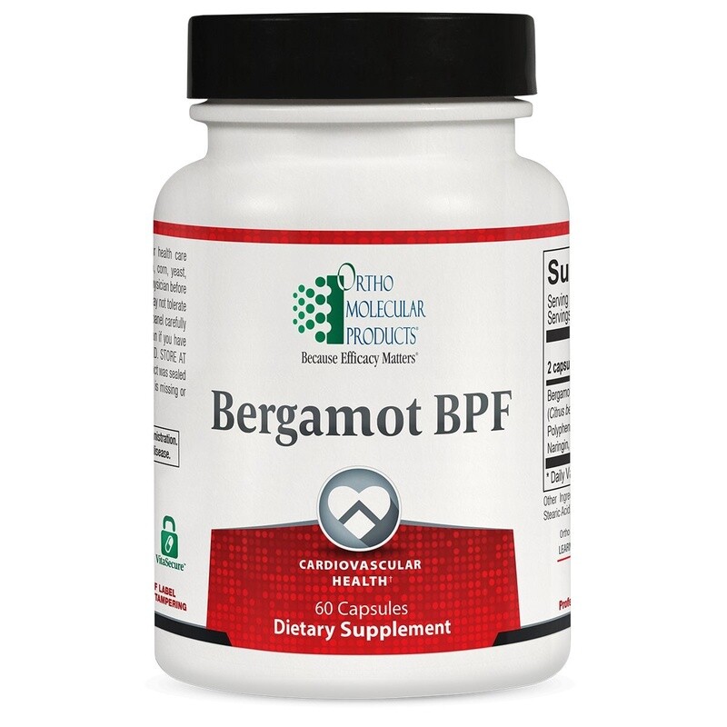 Ortho Molecular Products Bergamot BPF 60 count