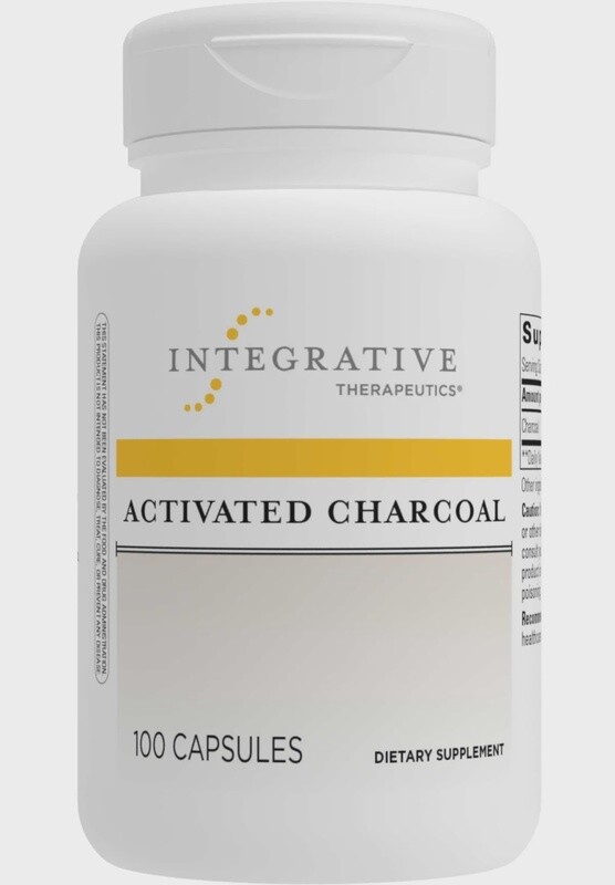 Integrative Therapeutics Activated Charcoal 100 count