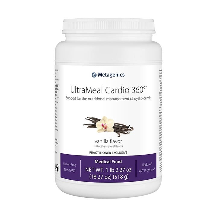 Metagenics UltraMeal Cardio 360o - Vanilla 1lbs.