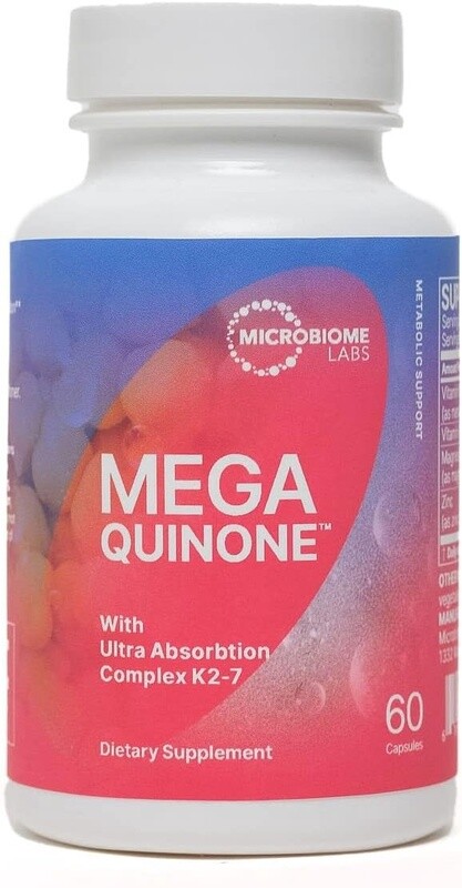 Microbiome Labs MegaQuinone K2-7 60 count
