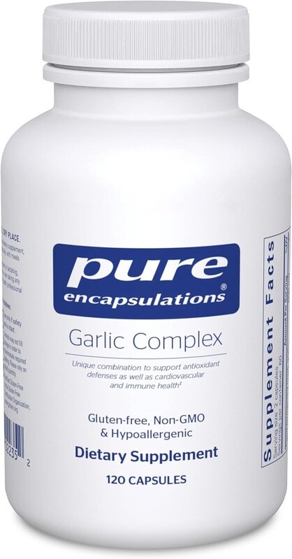 Pure Encapsulations Garlic Complex 120c