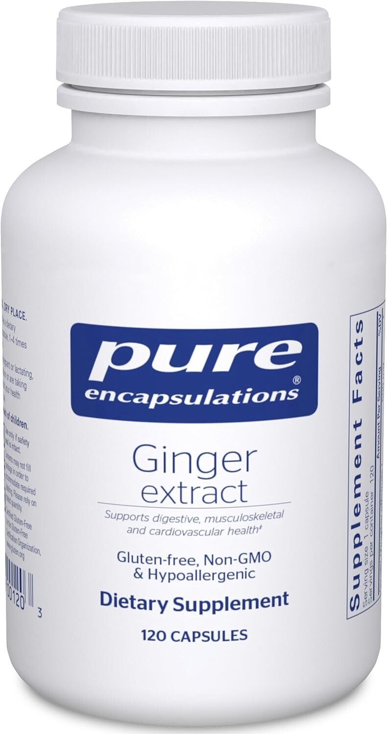 Pure Encapsulations Ginger Extract 120c