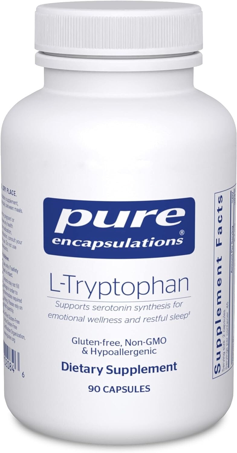 Pure Encapsulations L-Tryptophan 90 caps