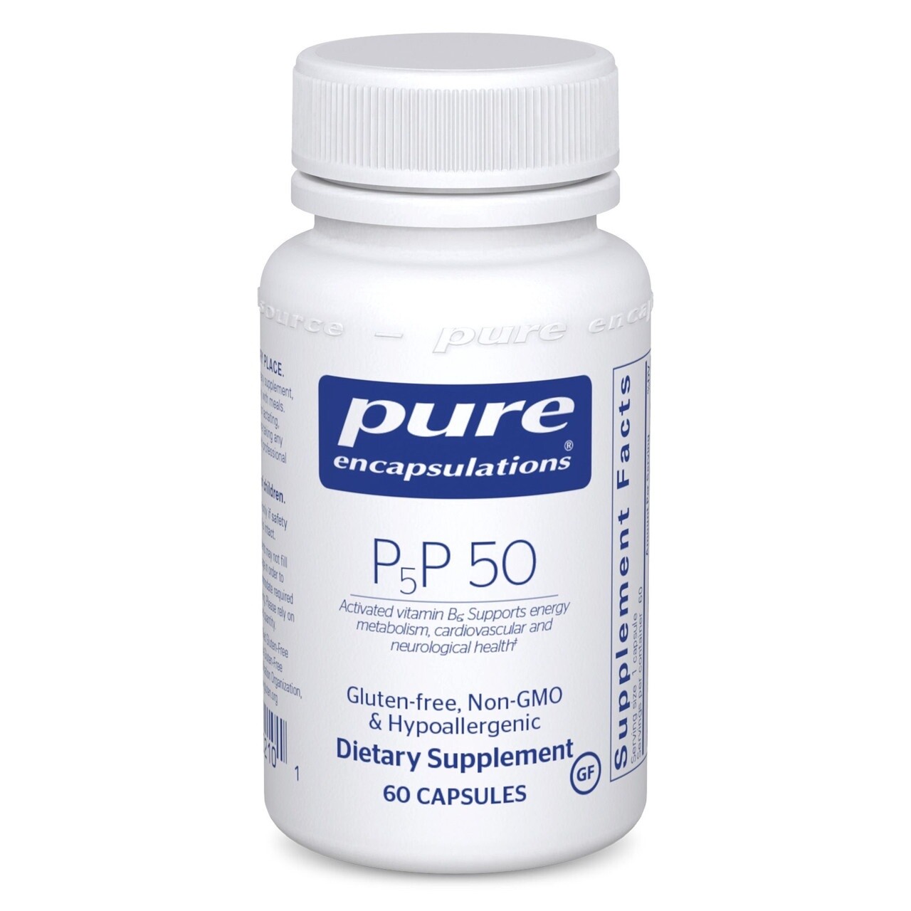 Pure Encapsulations P5P50 (activated B-6) 60 vcaps